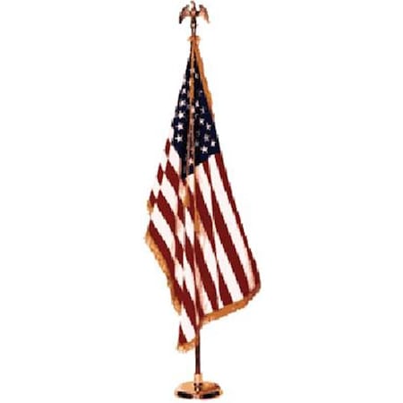 Annin Flagmakers Annin Flagmakers 591100 Indoor Mountings for 3 ft. X 5 ft. U.S. Flag with Heavyweight Floor Stand 591100